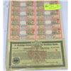 Image 1 : LOT OF 3 GERMAN 100,000 MARKS POST WAR BONDS X3