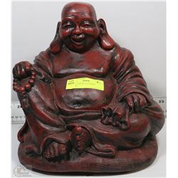 LARGE CONCRETE BUDDHA  12"HIGH