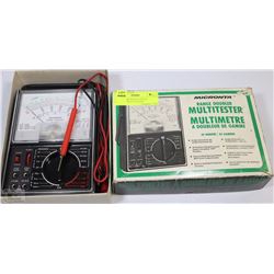 VINTAGE MICRONTA RANGE DOUBLER MULTI TESTER