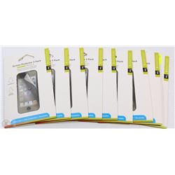 LOT OF 9 PACKS OF 3 SCREEN PROTECTORS FOR IPHONE 5