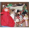 Image 1 : FLAT OF ESTATE COLLECTABLE DOLLS & ANGEL ORNAMENT