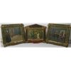 Image 1 : LOT OF 3 PAINTINGS EARLY 1900'S