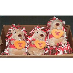 #25)STUCK ON YOU PORCUPINES THEY SPIN AND SINGS