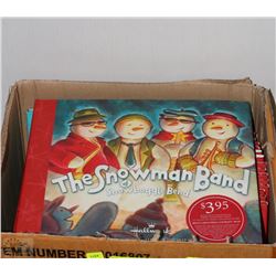 #20) BOX OF NEW SNOWMAN BAND BOOKS