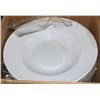 Image 1 : BOX OF SEVEN NEW PASTA BOWLS