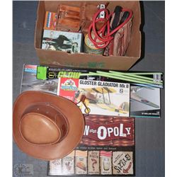 BOX OF ASSORTED TOYS & GAMES