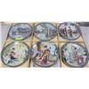 Image 1 : LOT OF 6 COLLECTOR PLATES