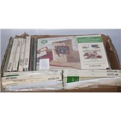 #13)LARGE BOX OF NEWSLETTER SETS