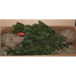 #12)TWO 3 FOOT CHRISTMAS TREES
