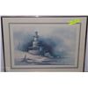 Image 1 : LARGE LIGHTHOUSE PICTURE BY M.LENOIR  24"X18.5"