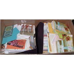 #38)LARGE BOX OF ASSORTED CARDS