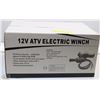 Image 1 : 2000LBS 12V ATV ELECTRIC WINCH