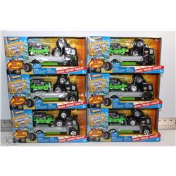 CASE OF 6 MONSTER TRUCK GIFT SETS
