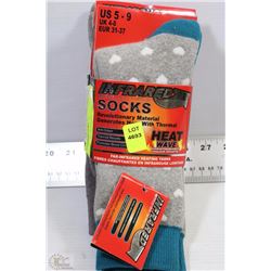 THREE PAIRS OF INFRARED SOCKS