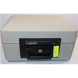 NEW SENTRY 1150 SAFE WITH KEYS