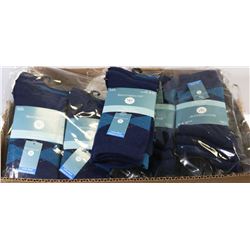 60 PAIRS OF MENS SOCKS DARK COLORS