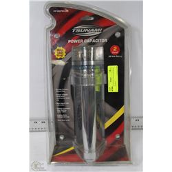 TSUNAMI POWER CAPACITOR WITH BLUE LED RING