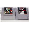 Image 1 : BOX W/4 COLLECTIBLE SUPER NINTENDO GAMES