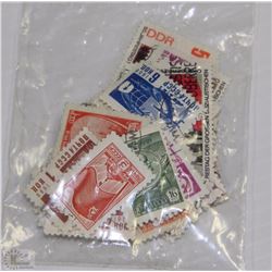 SET OF 50 RUSSIAN COMMUNIST STAMPS