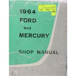 1964 FORD & MERCURY SHOP MANUAL