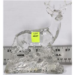 LEAD CRYSTAL DEER FIGUINE