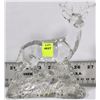 Image 1 : LEAD CRYSTAL DEER FIGUINE