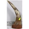 Image 1 : DRAGON CARVED ANIMAL HORN