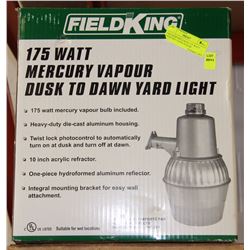 TWO NEW FIELD KING 175 WATT MERCURY VAPOUR DUSK