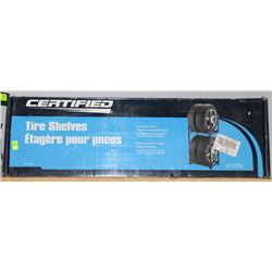 NEW CERTIFIED TIRE SHELVES 260LB CAPACITY