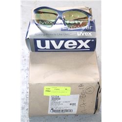 UVEX S2154 SAFETY GLASSES- 10 PER BOX
