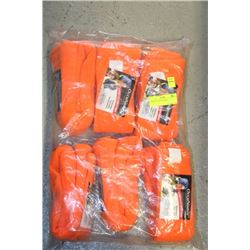 BUNDLE OF SIX WINTER SAFETY LINERS