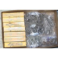 FLAT W/NEW ASSORTED NAILS - SORTED