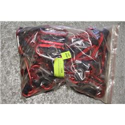 BAG OF RED UNIVERSAL CLIPS