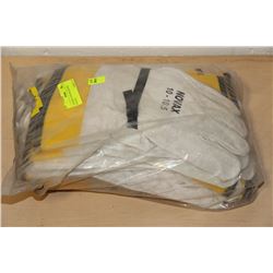 10 PACKS OF NOVAK WELDING GLOVES