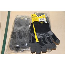 6 PACK OF VALEO MECHANICS GLOVES
