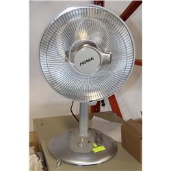 NOMA STAND UP OSCILATING  RADIANT HEATER