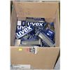 Image 1 : LARGE BOX OF UVEX SAFETY GLASSES