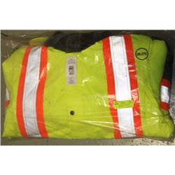 WORK KING YELLOW SIZE 2XL JACKET W/STRIPES