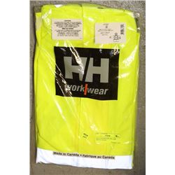 HELLY HANSEN SIZE 2XL LIME SAFETY JACKET
