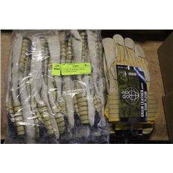 17 PAIRS OF BOB DALE GRAIN LEATHER GLOVES