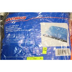 WESTWARD 30FT X 40FT LIGHT DUTY TARP