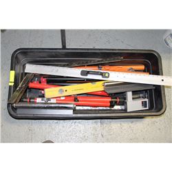 LARGE BLACK BIN W/WORK LIGHT TRI-PODS,