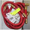 Image 1 : 4 SPEED AIR 1/2" X 2" PVC AIR WHIP HOSE