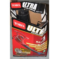 TORO ELECTRIC BLOWER WITH ATTACHMENTS & LONG