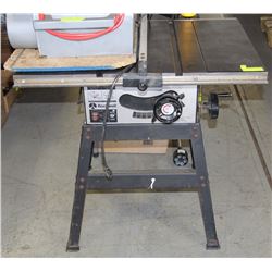 ROCKWELL 9" TABLE SAW, FLOOR STANDING