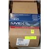 Image 1 : CASE OF 10 UVEX SX0300XP SAFETY GLASSES