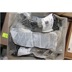 BOX OF 8 ANTI-FOG SAFETY GLASSES