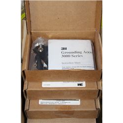 LOT OF 3-3M GROUND WIRE KITS