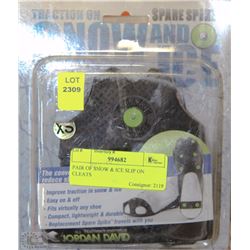 PAIR OF SNOW & ICE SLIP ON CLEATS