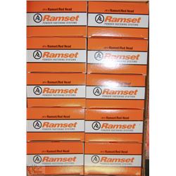 CASE OF 10 BOXES OF RAMSET RED HEADS